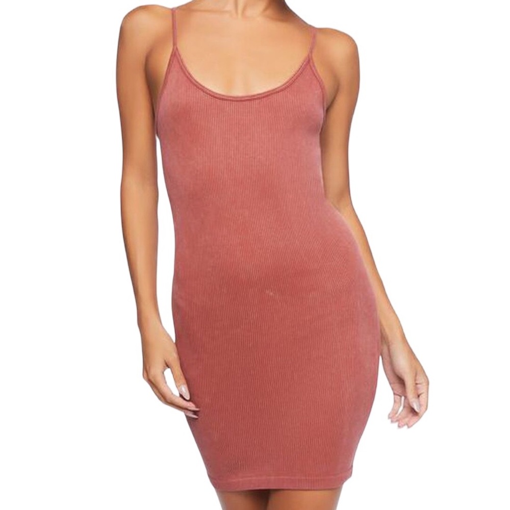 Ribbed Seamless Bodycon Mini Dress ❤️
